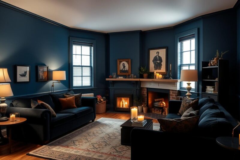 Dark Living Room Ideas for Crafting a Cozy and Inviting Atmosphere